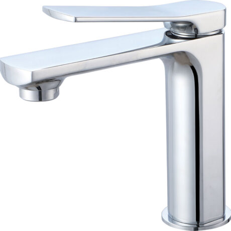 Miscelatore lavabo ottone cromato