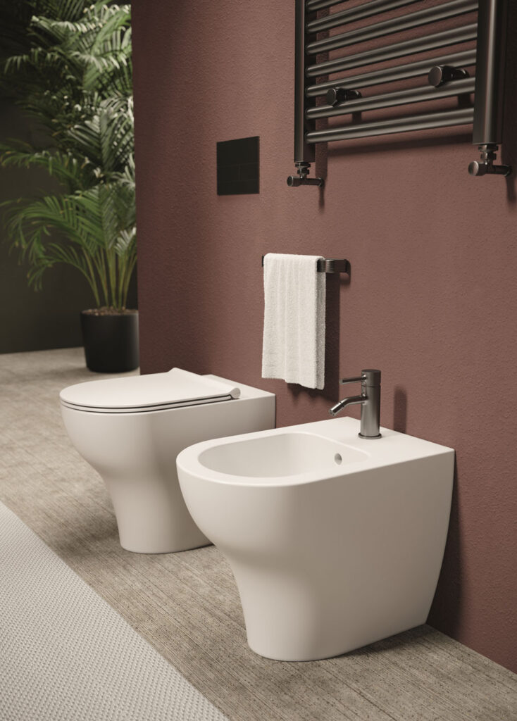 Particolare sanitari Terra