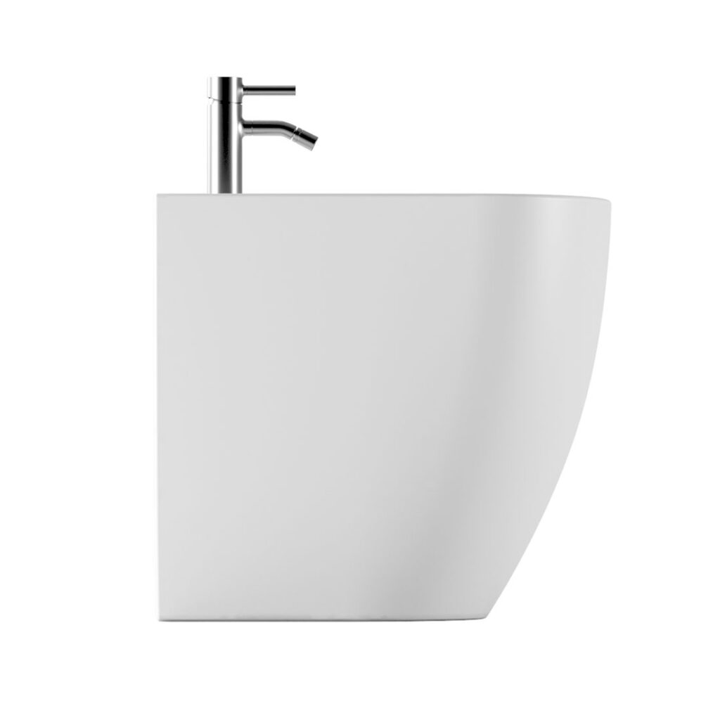 SK3 50 Bidet bianco lucido pavimento