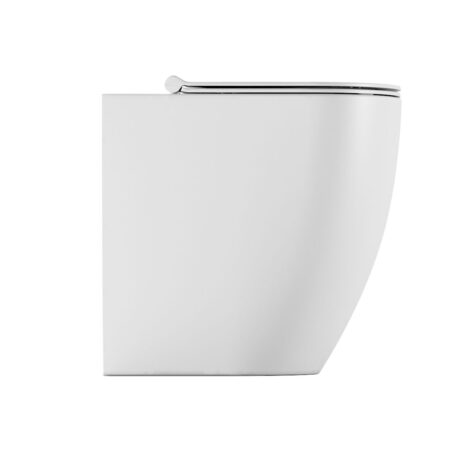 SK3 50 Vaso bianco lucido pavimento