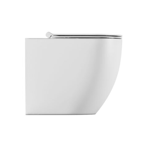 SK3 55 Vaso bianco lucido pavimento